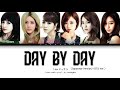 T-Ara (OT6Ver.) DAY BY DAY (Japanese Version) Lyrics (ティアラ DAY BY DAY (日本語版) 歌詞) Color Coded Lyrics