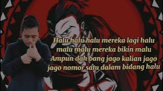 Ghifary abilang - jago halu (lirik)