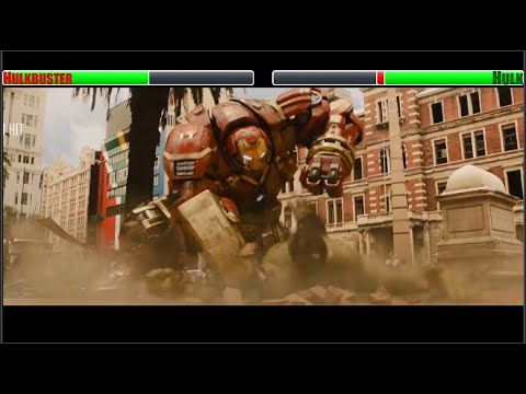 Hulk vs Hulkbuster With Healthbars