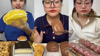 Mukbang food challeng new with real sound #d9mukbang #mukbang screenshot 4