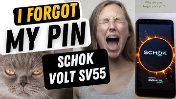 Schok Volt SV55 - I Forgot my Pin Pattern or Password