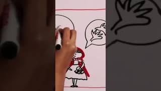 The Story Of Little Red Riding Hood And The Wolf Part 2