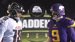 Madden NFL 24 - Atlanta Falcons Vs Minnesota Vikings (JJ McCarthy) PS5 (Madden 25 Rosters)