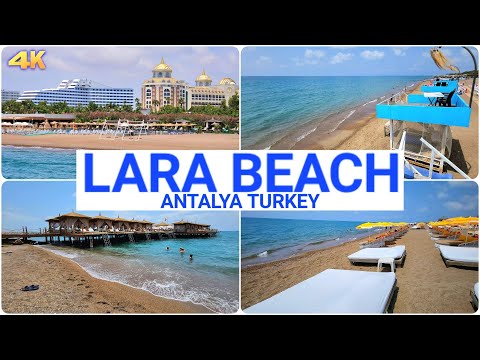 LARA BEACH - ANTALYA TURKEY 2024 4K