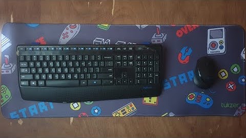 Tukzer Large Size Extended Keyboard & Mouse Pad Unboxing
