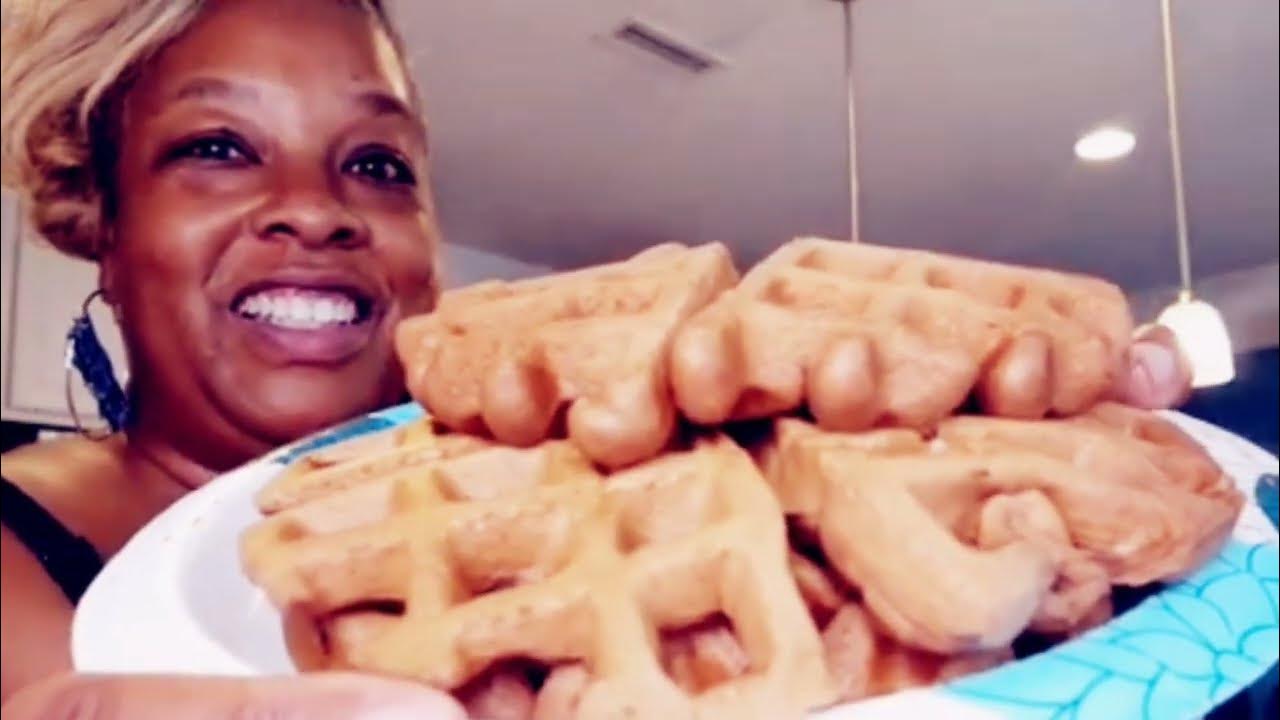 Easy Chocolate Waffles Recipe How to make Chocolate Waffles YouTube