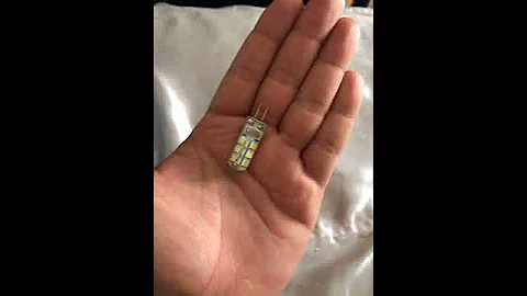 2W G4 LED Bulb 48 Smd 4014 12V DC / AC Home Lighting Warm / Cool White - COOL WHITE LIGHT 12V AC/DC