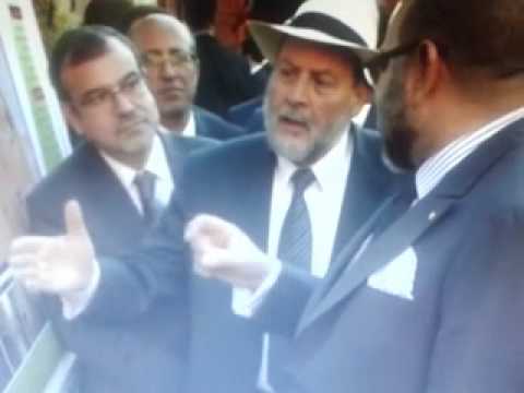 ‫ביקור מלך מרוקו בשכונה היהודית הישנה‬‎ - YouTube