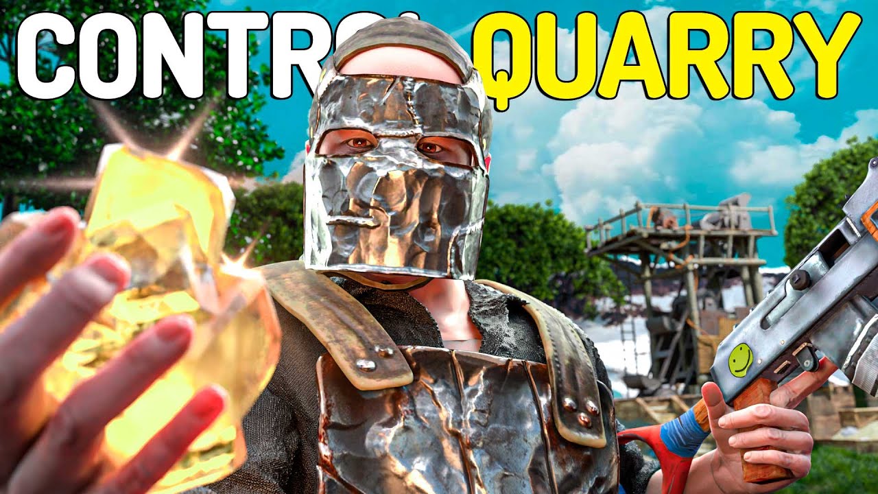 Rust - SOLO player viviendo en la cantera de azufre