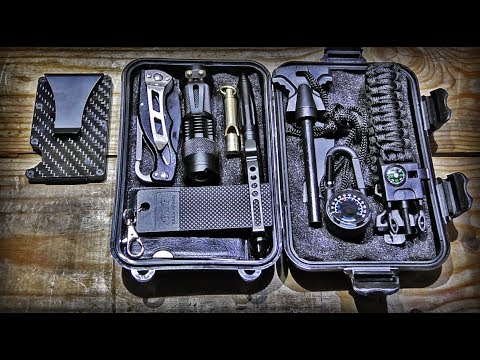 Набор выживания/НАЗ/Survival Kit/Карбоновый кошелек