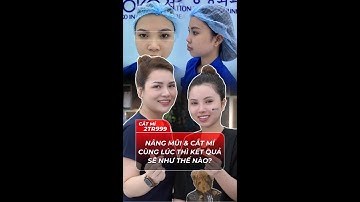 Nâng mũi & Cắt mí cùng lúc thì kết quả sẽ như thế nào? | Dr.KOKO