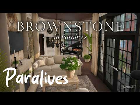 New York vibes | Brownstone in Paralives 🏛️