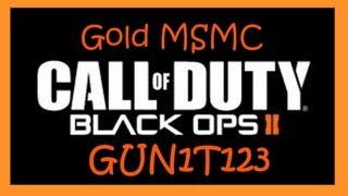 Black Ops 2: Gold MSMC In Action!