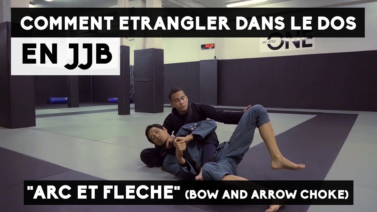 COMMENT ÉTRANGLER en JJB : Arc et Flèche (Bow and Arrow Choke)