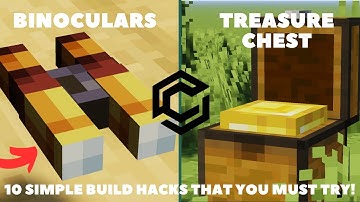 Minecraft: 10 Simple Build Hacks That You Must Try!