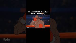 When MIKE TYSON Cried For You In a Match😭💀 #foryouシ #funny #relatable #memes #feedshorts