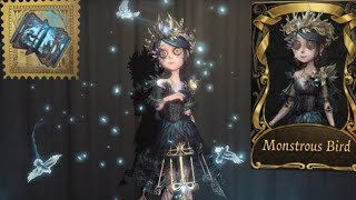Finally Got This Skin! “Monstrous Bird”   Matching Accessory Gardener Gameplay | Identity V