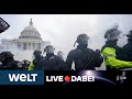 LIVE DABEI: Sitzungen im von Trump-Fans belagerten Capitol abgebrochen - Polizei evakuiert Büros