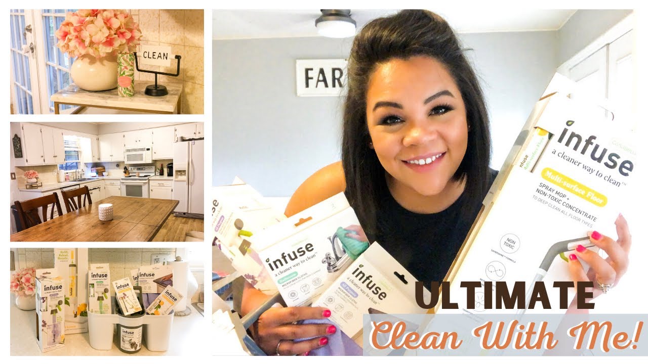 2020 Ultimate Clean With Me Target Infuse Cleaning Review