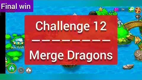 Challenge 12 Merge Dragons • Final win in 1m56s