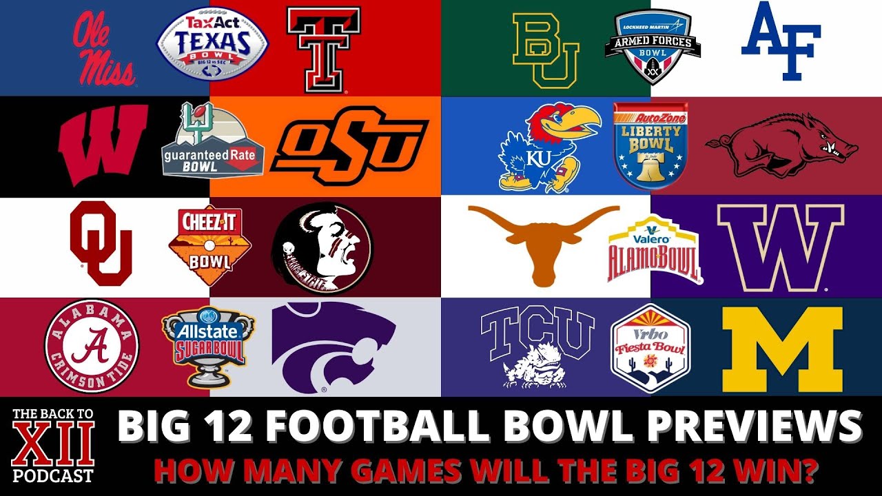 Big 12 Bowl Preview How Many Games Will The Conference Win? College