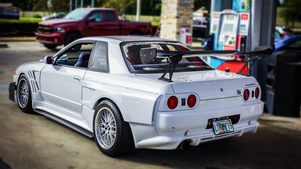 Spending the Day with a RARE WIDEBODY R32 GTR V Spec - YouTube