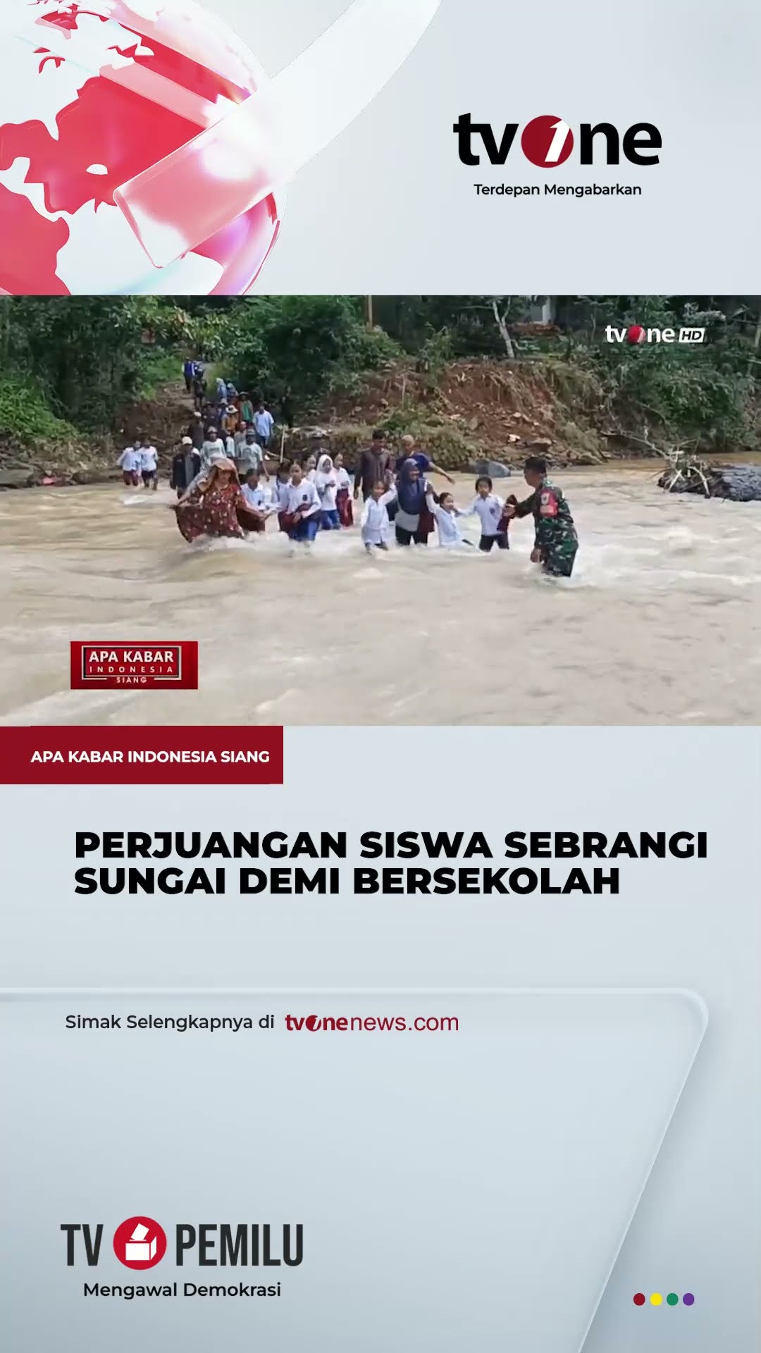 Aksi Nekat Warga \u0026 Pelajar di Sukabumi Bertaruh Nyawa untuk Aktivitas  | tvOne