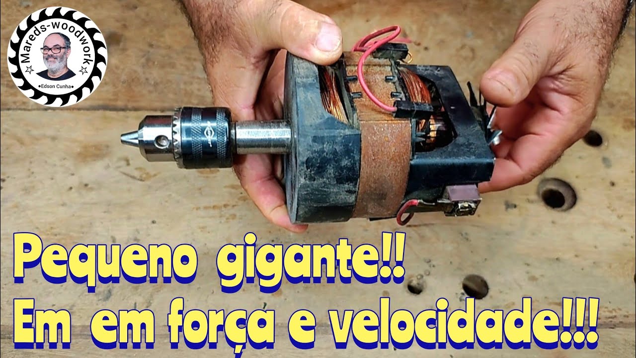 COMO COLAR MANDRIL EM QUALQUER MOTOR!!! Assim é o melhor jeito!!! Você já viu um motor desse???
