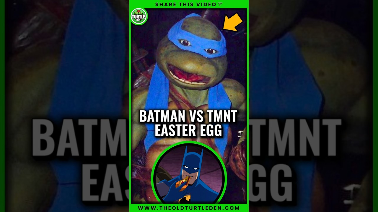 Пасхальное яйцо «Секрет слизи» в «Бэтмене против TMNT»