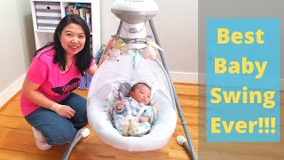 FisherPrice Cradle 'n Swing  setup and review