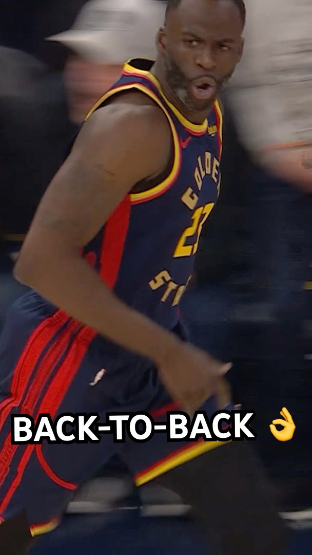 Draymond is FEELING HIMSELF early!