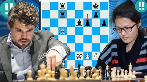 Magnus Carlsen vs Hou YifaN Chess bot game 28