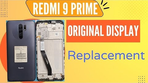 Redmi 9 prime ORIGINAL display replacement || rt electronics sagar  #mi9 #redmi9prime  #redmi