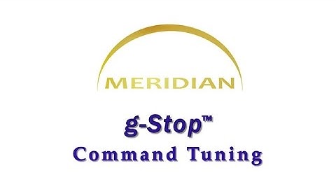 Teknic Meridian G-Stop Control: Ultra Smooth Motion Profiles