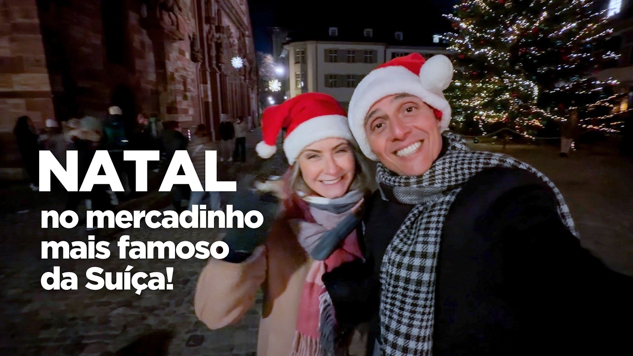 Basel: o mercado de Natal mais famoso da Suíça. Finalmente tomamos nosso vinho quente!