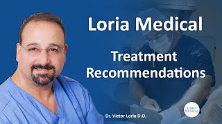 Dr  Loria treatment recommendations.