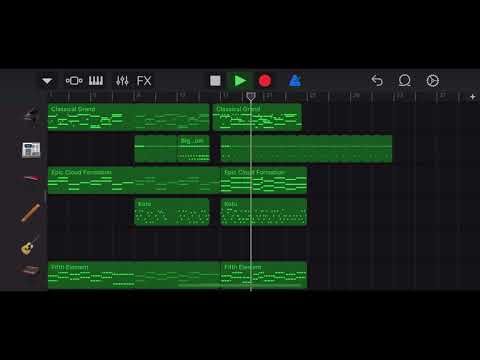 間違えて消してしまった紅蓮華 on  iPhone(GarageBand)