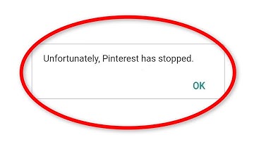 Fix Unfortunately Pinterest Has Stopped Error Android || Fix Pinterest Not Open Problem Android