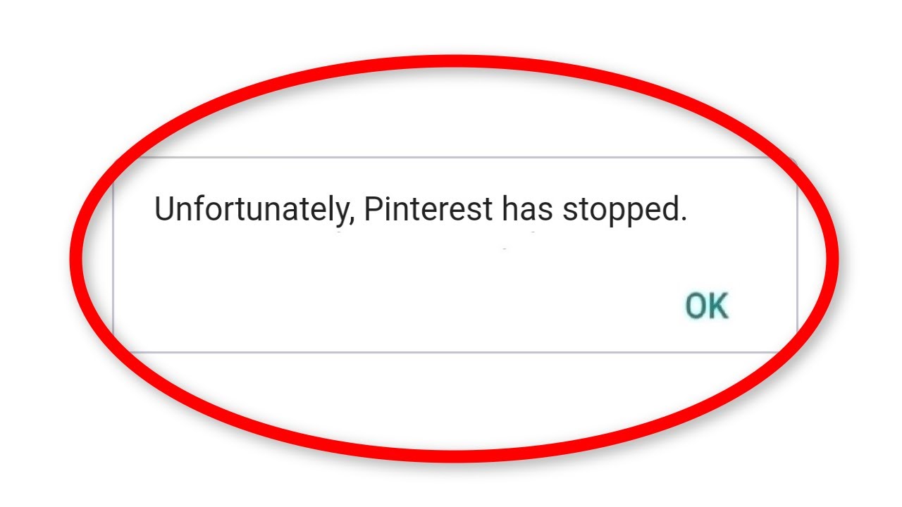 Fix Unfortunately Pinterest Has Stopped Error Android || Fix Pinterest Not Open Problem Android