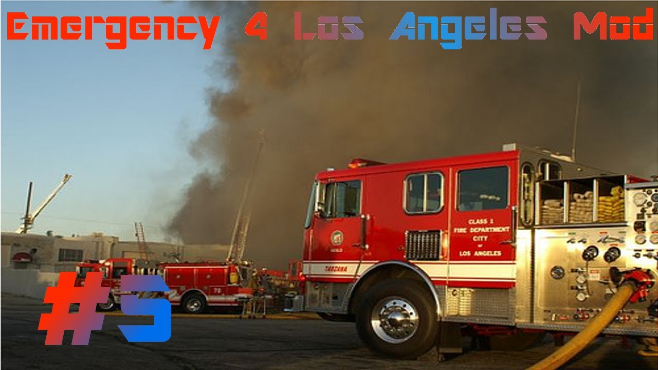 Emergency 4 Los Angeles Mod - Pożar Lasu! #5