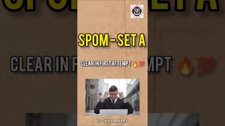CLEAR SPOM SET A IN FIRST ATTEMPT #cafinal #castudents