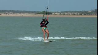 Kitesurfing Technique - Roll Tack Slow Mo