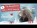 City receptionist gets a huge surprise from Secret Santa