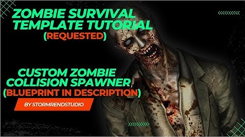 Zombie Survival Template Custom Collision Spawner (Requested) Unreal Engine Tutorials #unrealengine