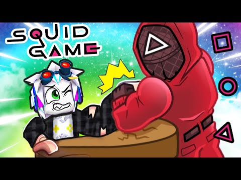 ИГРА В КАЛЬМАРА С КАЧКАМИ В СИМУЛЯТОРЕ АРМРЕСТЛИНГА! ROBLOX Arm Wrestle Simulator