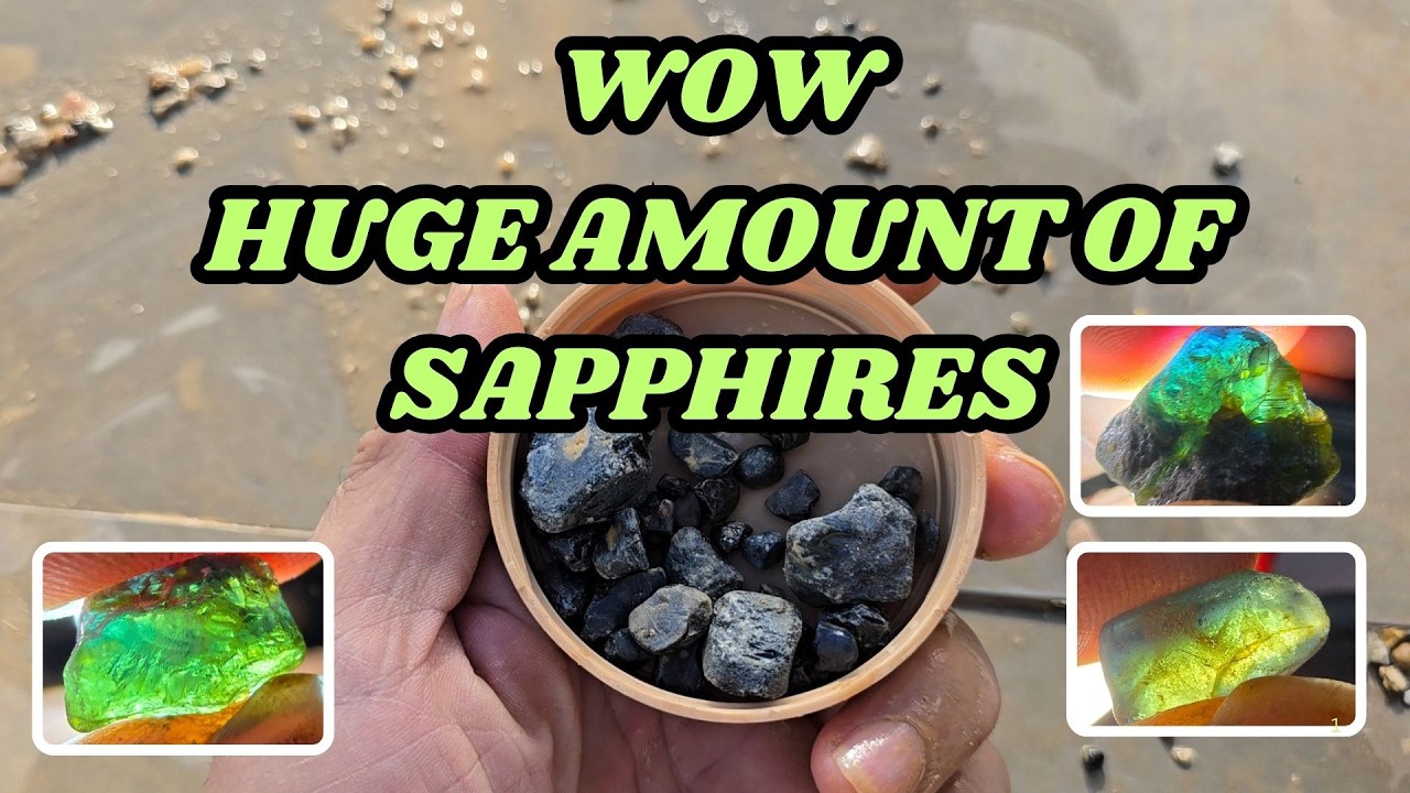 💎ВАУ / ОГРОМНОЕ КОЛИЧЕСТВО САПФИРОВ💎