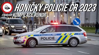 Honičky Policie ČR 2023 | Kompilace - únor