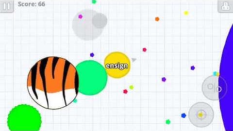 Agar.io (by Miniclip.com) - action game for android and iOS - gameplay.