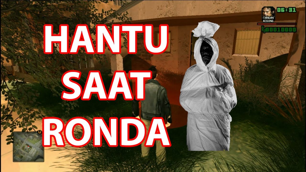 Hantu Saat Ronda GTA LUCU YouTube