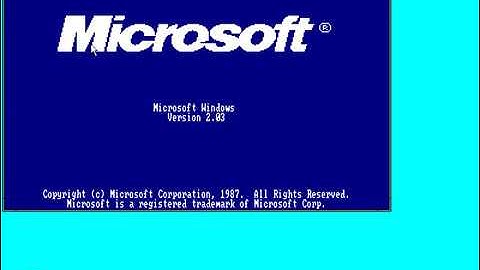 Windows 2.03 on Windows 3.1